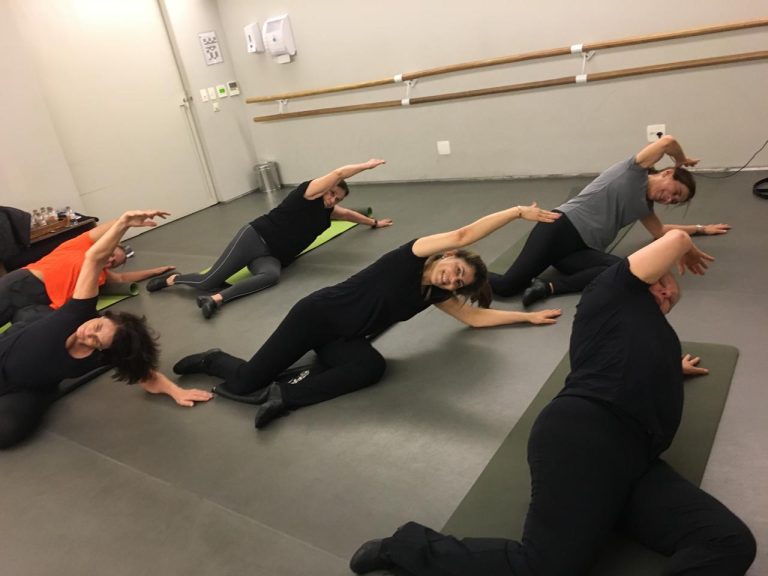 Aula de Alongue Dance, Escola de Ballet Paula Castro (2018)
